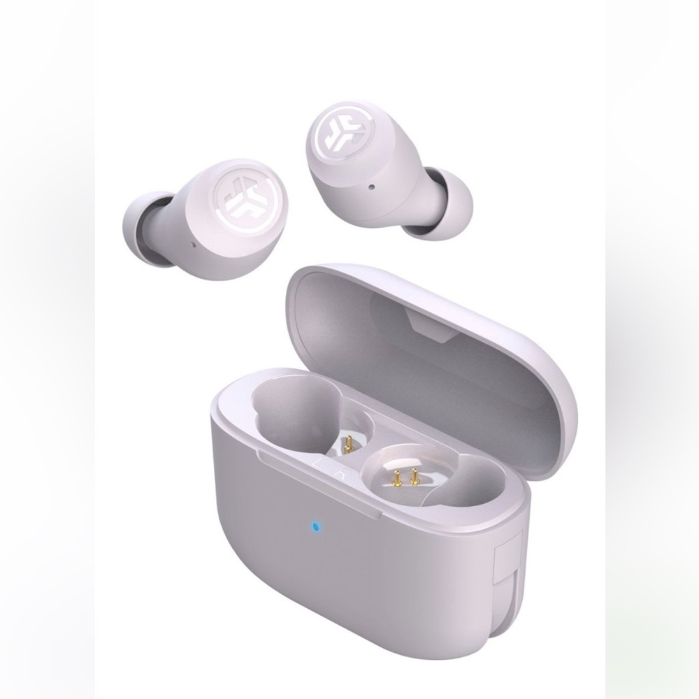 JLab Go Air Pop True Wireless Bluetooth Earbuds + Charging Case - lilac